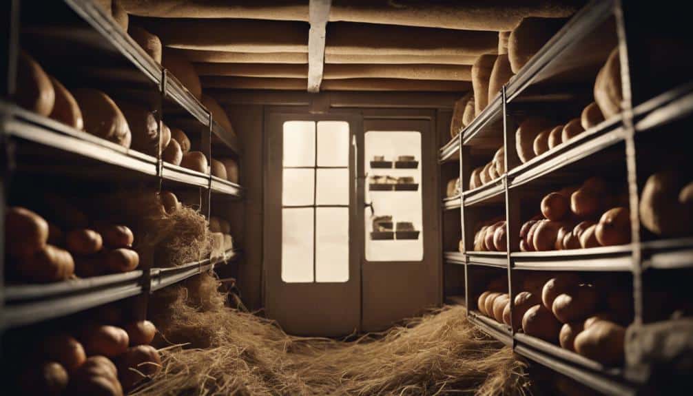 preserving food in root cellar