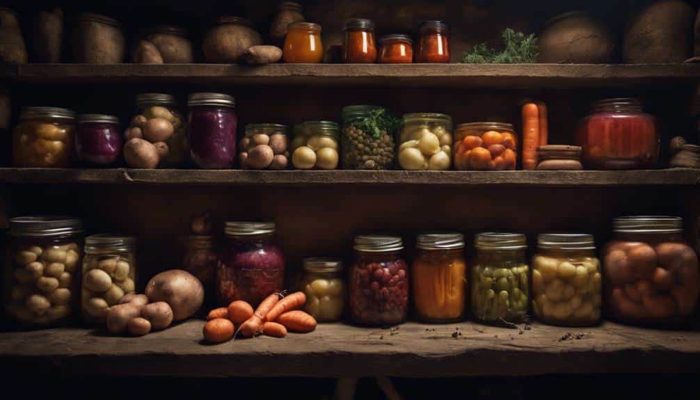 root cellar storage options